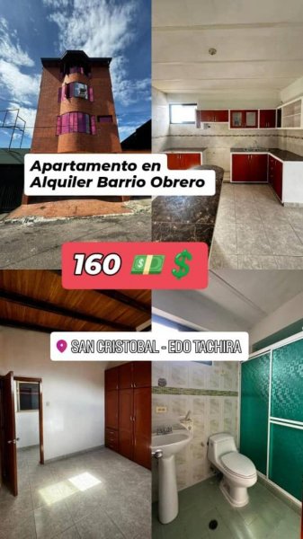 Apartamento en Alquiler en  San Cristóbal, Táchira