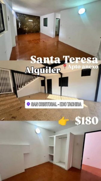 Apartamento en Alquiler en  San Cristóbal, Táchira