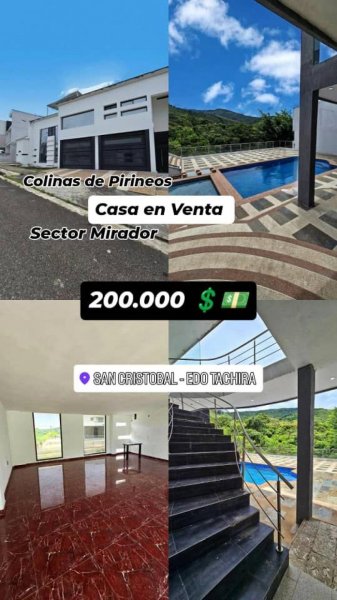 ????Casa en Venta Colinas de Pirineos San Cristóbal ???????? Edo Táchira.