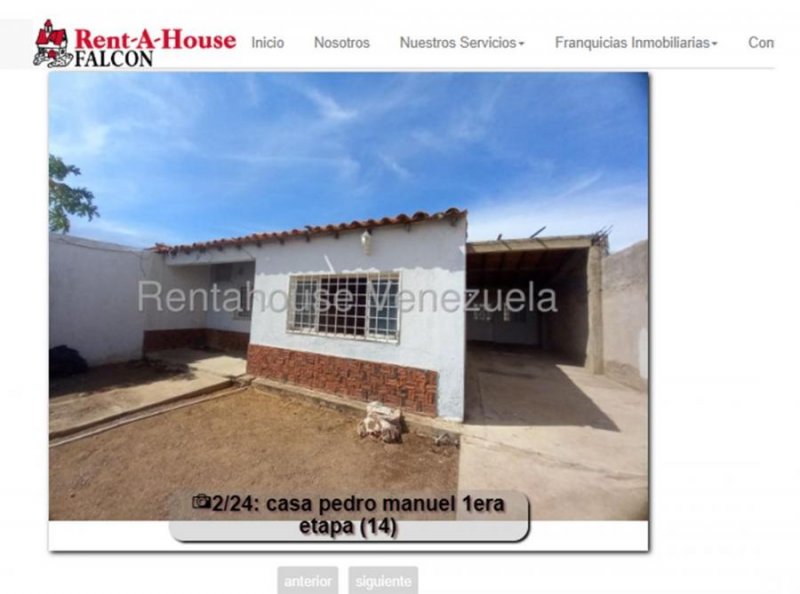 Foto Casa en Venta en Pedro Manuel Arcaya, Punto Fijo, Falcón - U$D 20.000 - CAV244687 - BienesOnLine