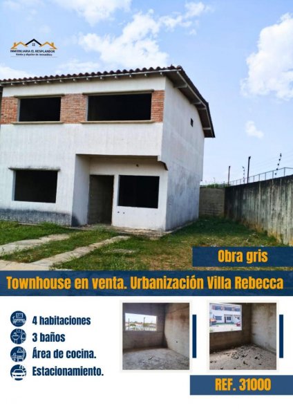 TOWNHOUSE EN VENTA. URBANIZACIÓN VILLA REBECCA. CONJUNTO CERRADO.