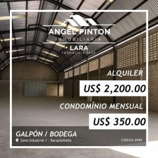 Galpon en Alquiler en  Barquisimeto, Lara