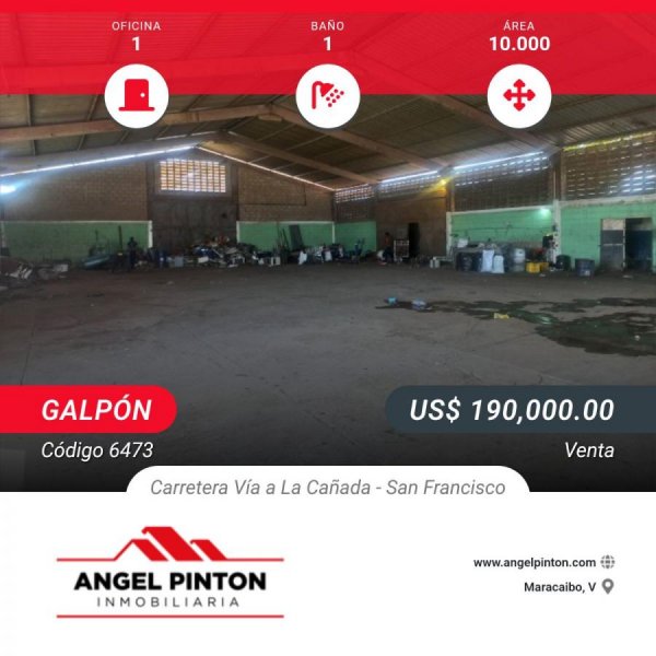 Foto Galpon en Venta en La Cañada de Urdaneta, Maracaibo, Zulia - U$D 190.000 - GAV242821 - BienesOnLine