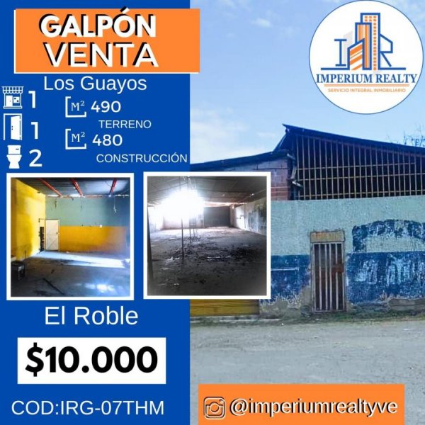 En Venta Galpón de Oportunidad en El Roble Cernano a Av. Principal