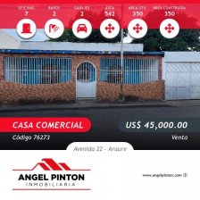 Casa en Venta en  Araure, Portuguesa