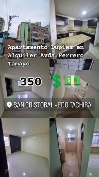 Apartamento en Alquiler en  San Cristóbal, Táchira