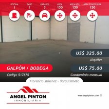 Galpon en Alquiler en  Barquisimeto, Lara