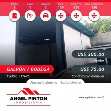 Galpon en Alquiler en  Barquisimeto, Lara