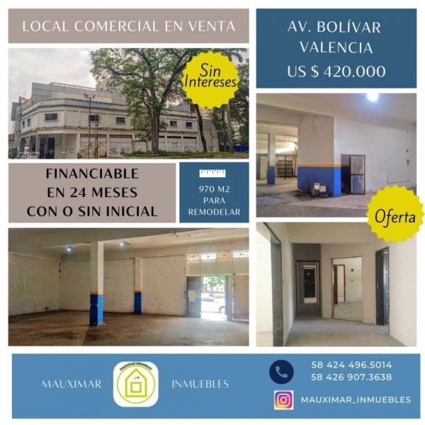 Foto Local en Venta en Valencia, Carabobo - U$D 420.000 - LOV225460 - BienesOnLine