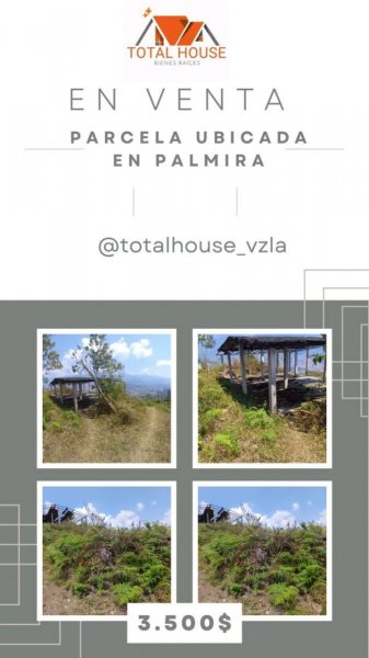 Terreno en Venta en  Palmira, Táchira