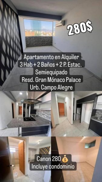 Apartamento en Alquiler en  Valencia, Carabobo