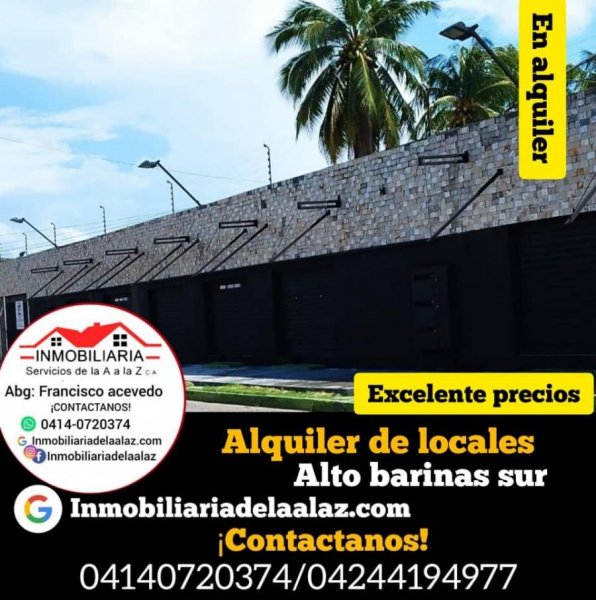 Foto Local en Alquiler en alto barinas, Barinas Capital, Barinas - U$D 140 - LOA171607 - BienesOnLine