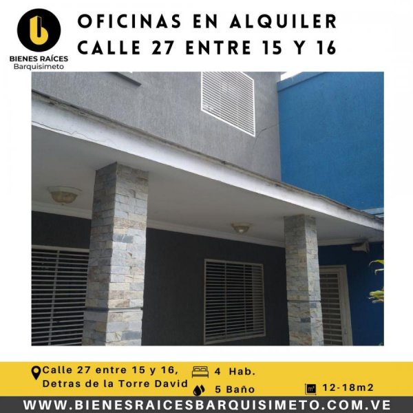 Oficina en Alquiler en Catedral / Centro Barquisimeto, Lara