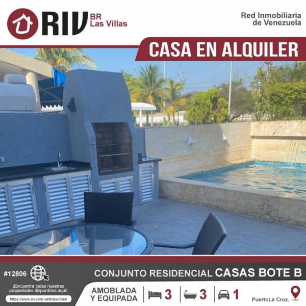 Foto Casa en Alquiler vacacional en casas bote b, Diego Bautista Urbaneja, Anzoátegui - U$D 300 - CA178570 - BienesOnLine