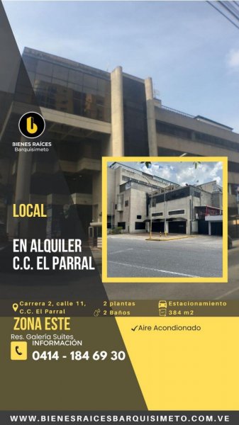 Foto Local en Alquiler en El Parral, Barquisimeto, Lara - U$D 2.500 - LOA197640 - BienesOnLine