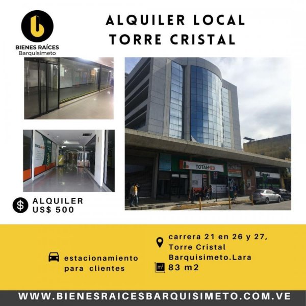 Foto Local en Alquiler en Carrera 21, Barquisimeto, Lara - U$D 500 - LOA199486 - BienesOnLine