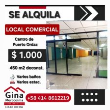 Local en Alquiler en Cachamay Ciudad Guayana, Bolívar