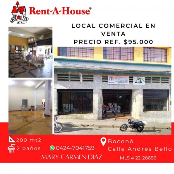 Foto Local en Venta en Boconó, Trujillo - U$D 95.000 - LOV174863 - BienesOnLine