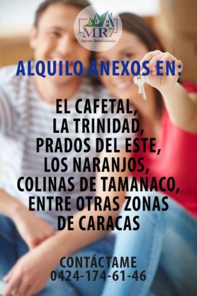 Anexo en Alquiler en Caracas Caracas, Distrito Federal