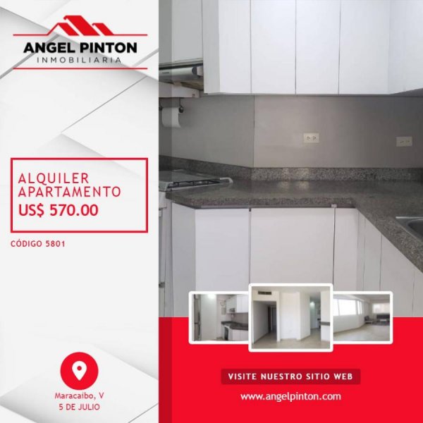 Apartamento en Alquiler en ZONA ESTE 5 DE JULIO, Zulia