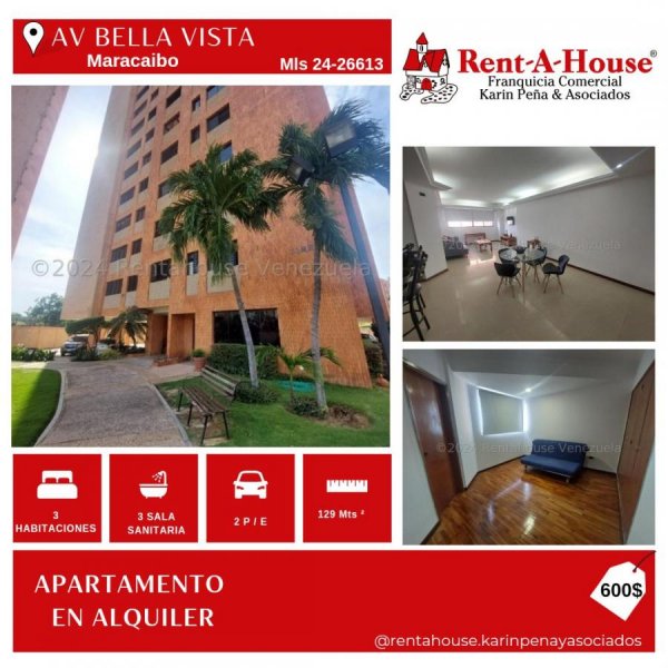 Apartamento en Alquiler en  Maracaibo, Zulia