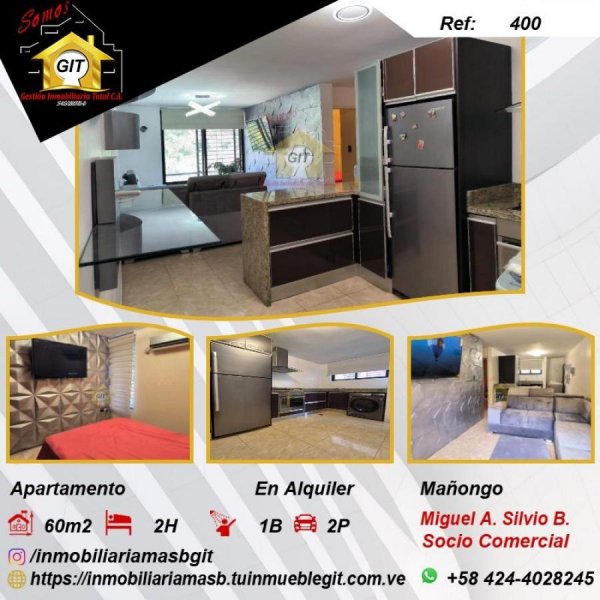 Apartamento en Alquiler en Mañongo Naguanagua, Carabobo