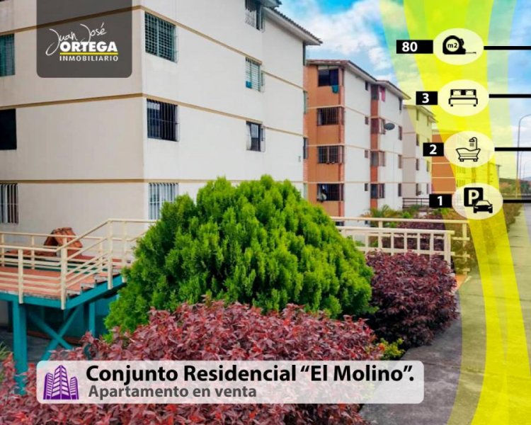 APARTAMENTO EN EJIDO DE OPORTUNIDAD. CONJ. RES. EL MOLINO. AV. CENTENARIO.