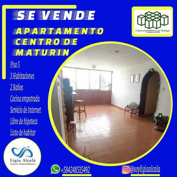 APARTAMENTO EN EL CENTRO DE MATURIN