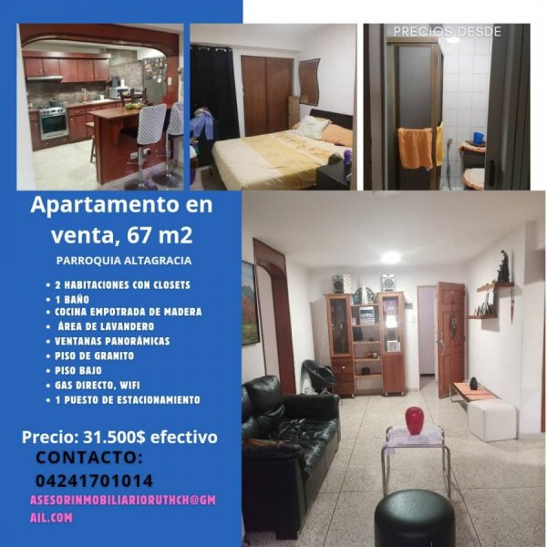 Apartamento en Venta en Altagracia Altagracia, Distrito Federal