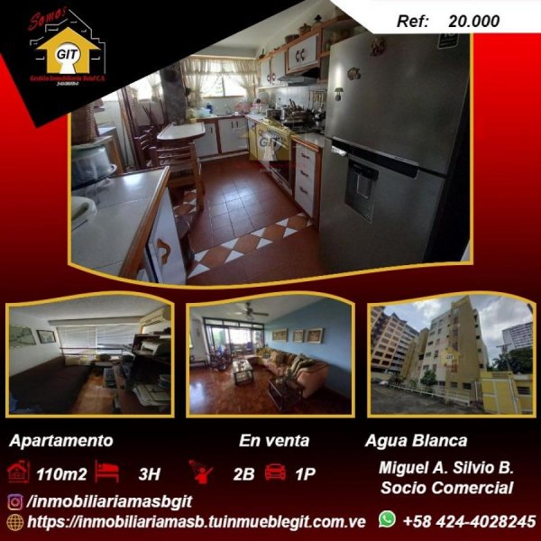 Apartamento en Venta en Agua Blanca Valencia, Carabobo