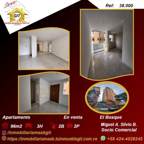 Apartamento en Venta en El Bosque Valencia, Carabobo