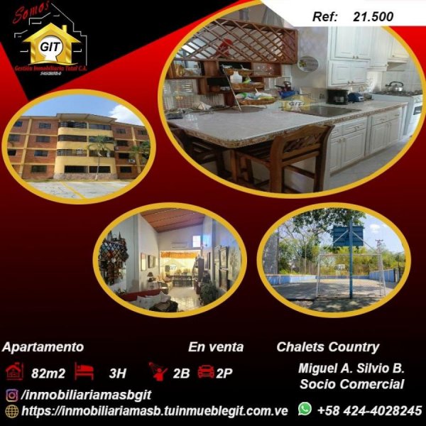 Apartamento en Venta en Chalet Country Club San Diego, Carabobo