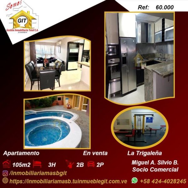 Apartamento en Venta en trigaleña Valencia, Carabobo