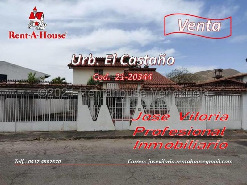 Foto Casa en Venta en Urb. El Castaño, Maracay, Aragua - U$D 90.000 - CAV159082 - BienesOnLine