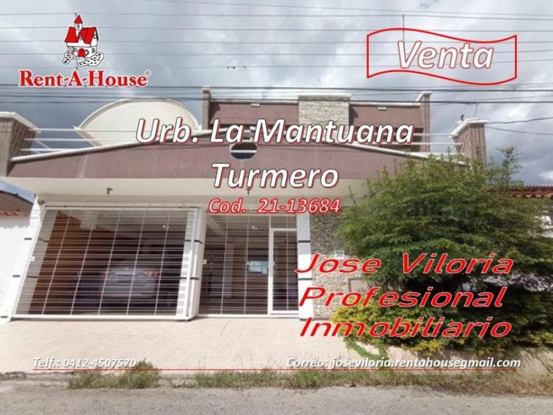 Casa en Venta en TURMERO Turmero, Aragua