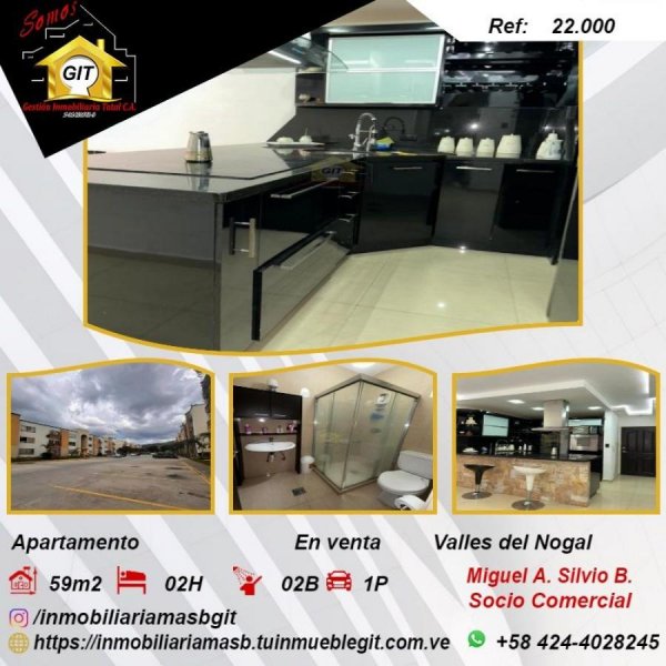 Apartamento en Venta en Valles del Nogal San Diego, Carabobo