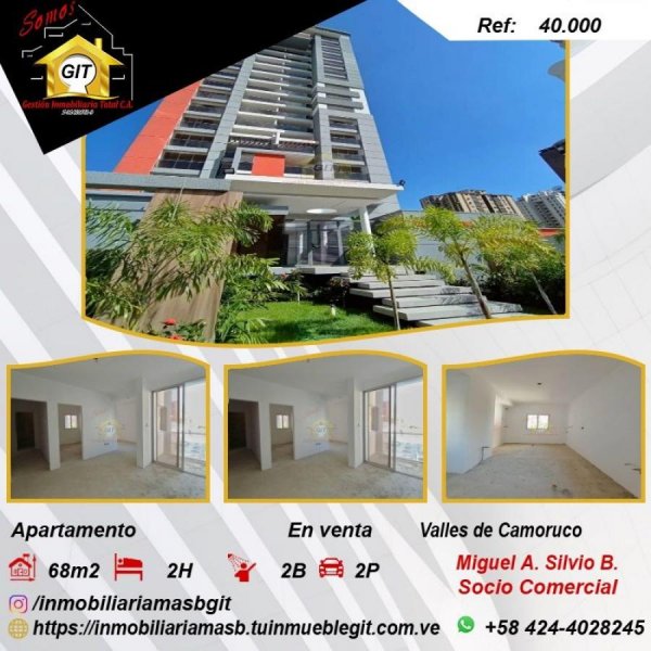 Apartamento en Venta en Valles de Camoruco Valencia, Carabobo