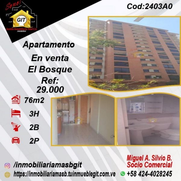 Apartamento en Venta en El Bosque Valencia, Carabobo