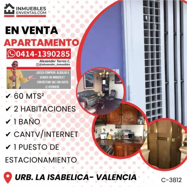 Apartamento en Venta en URB. LA ISABELICA Valencia, Carabobo