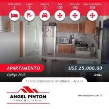 Apartamento en Venta en  Araure, Portuguesa