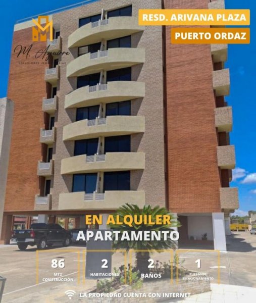 Apartamento en Alquiler en Universidad Ciudad Guayana, Bolívar