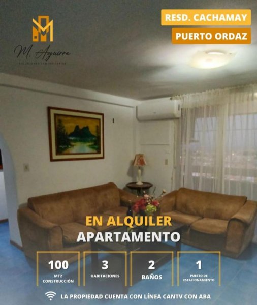 Apartamento en Alquiler en Universidad Ciudad Guayana, Bolívar