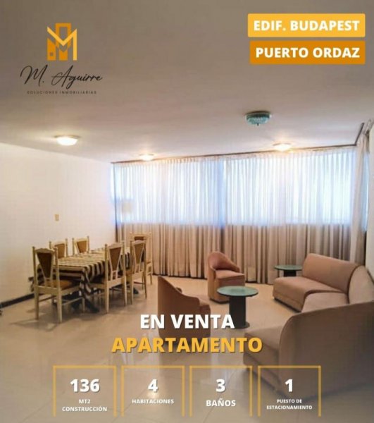 Foto Apartamento en Venta en Puerto ordaz, Ciudad Guayana, Bolívar - U$D 28.000 - APV224703 - BienesOnLine