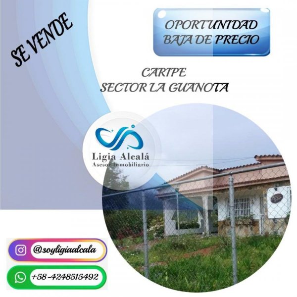 Casa en Venta en  Caripe, Monagas