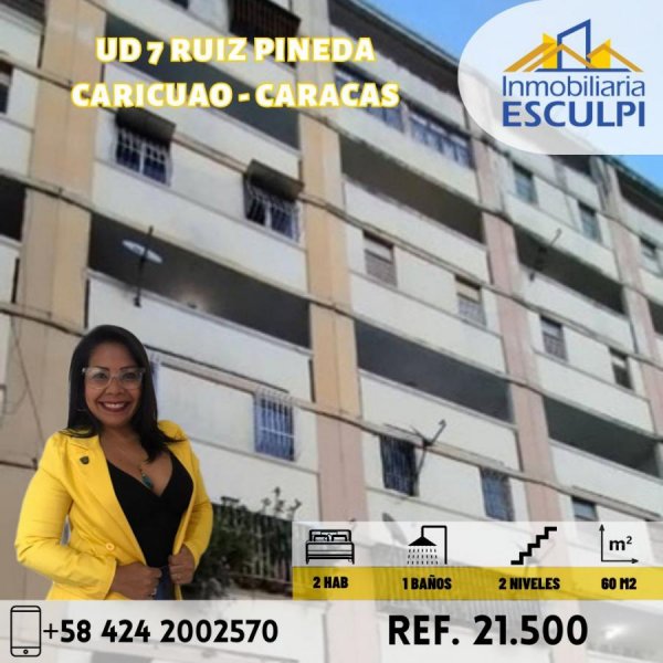 Apartamento en Venta en Ruiz Pineda Caricuao, Distrito Federal