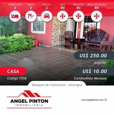 Casa en Alquiler en  Acarigua, Portuguesa