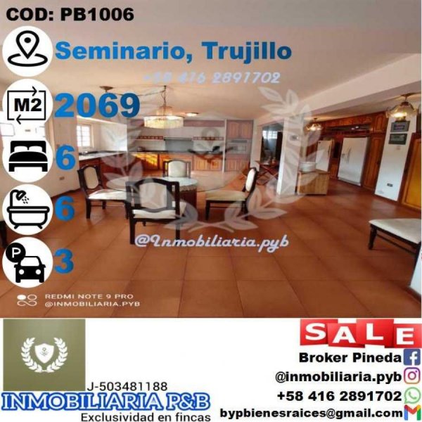 Quinta en Venta en  Trujillo, Trujillo