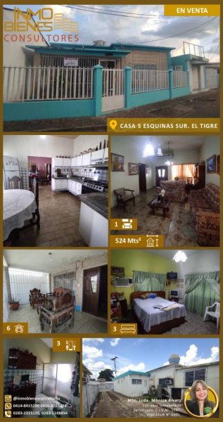 Foto Casa en Venta en El Tigre, Anzoátegui - U$D 27.500 - CAV208331 - BienesOnLine