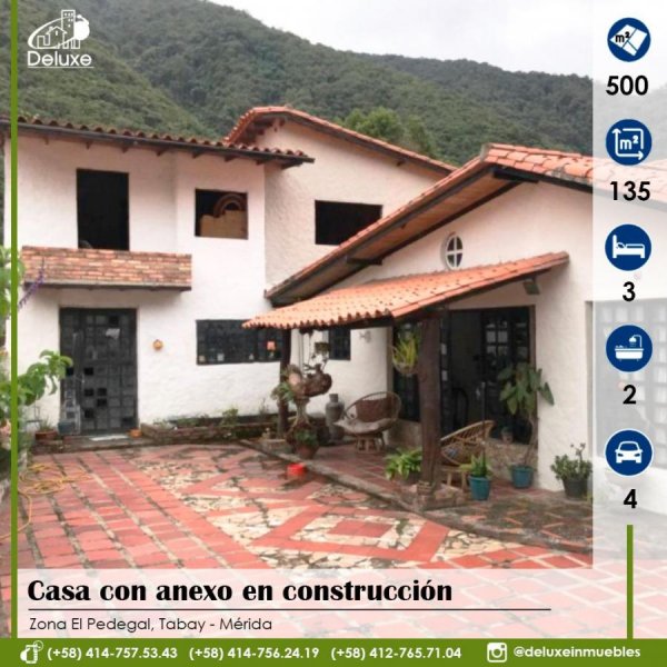 Foto Casa en Venta en Tabay, Tabay, Mérida - U$D 35.000 - CAV164492 - BienesOnLine