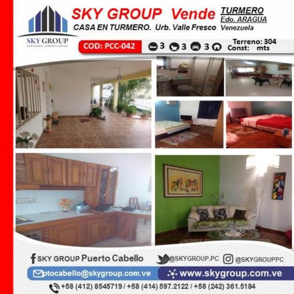 Foto Casa en Venta en turmero, Maracay, Aragua - BsF 340.000.000 - CAV102860 - BienesOnLine